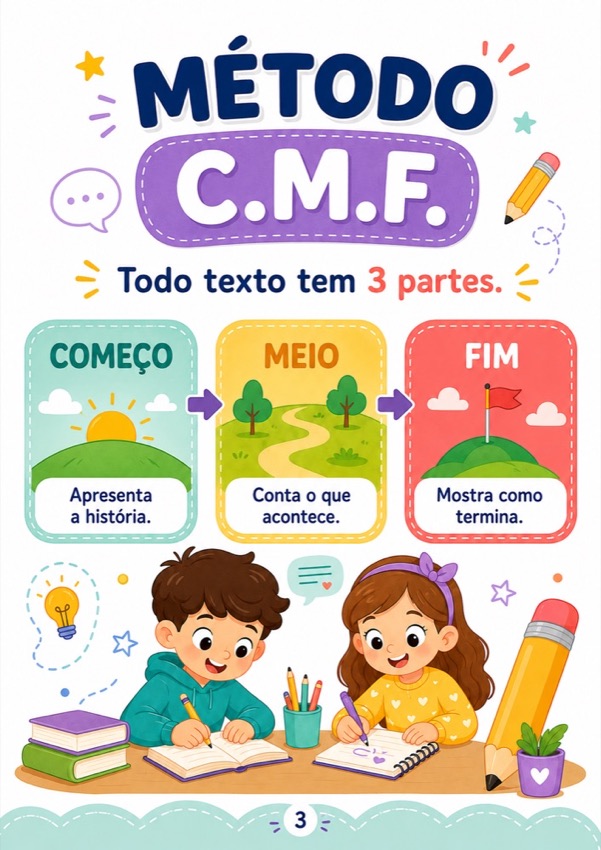 Página do material Produção de Texto Sem Travar