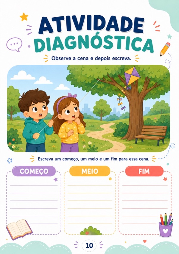 Página do material Produção de Texto Sem Travar